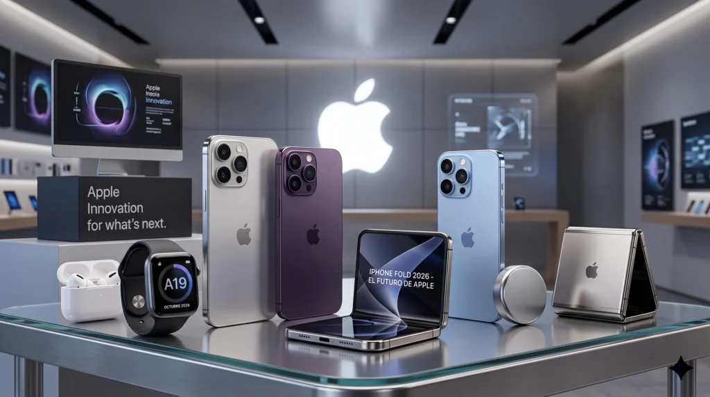 Apple presentó un iPhone plegable, con mayor control para crear imágenes y una inteligencia artificial más integrada.