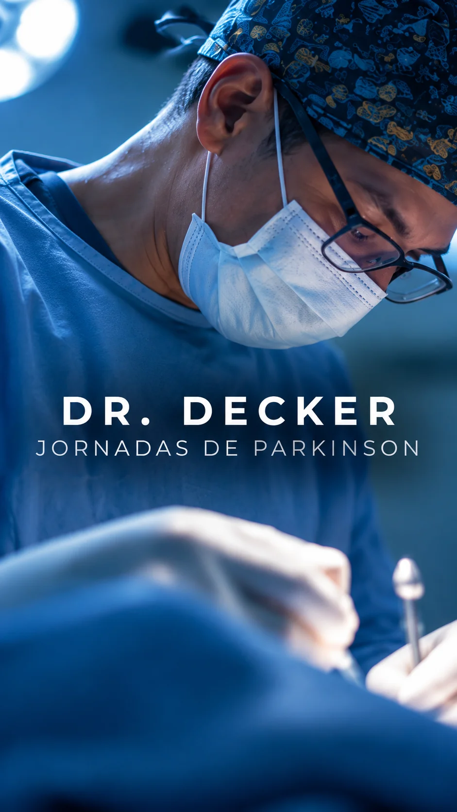 Producción audiovisual sobre las Jornadas de Parkinson con el Dr. Decker
