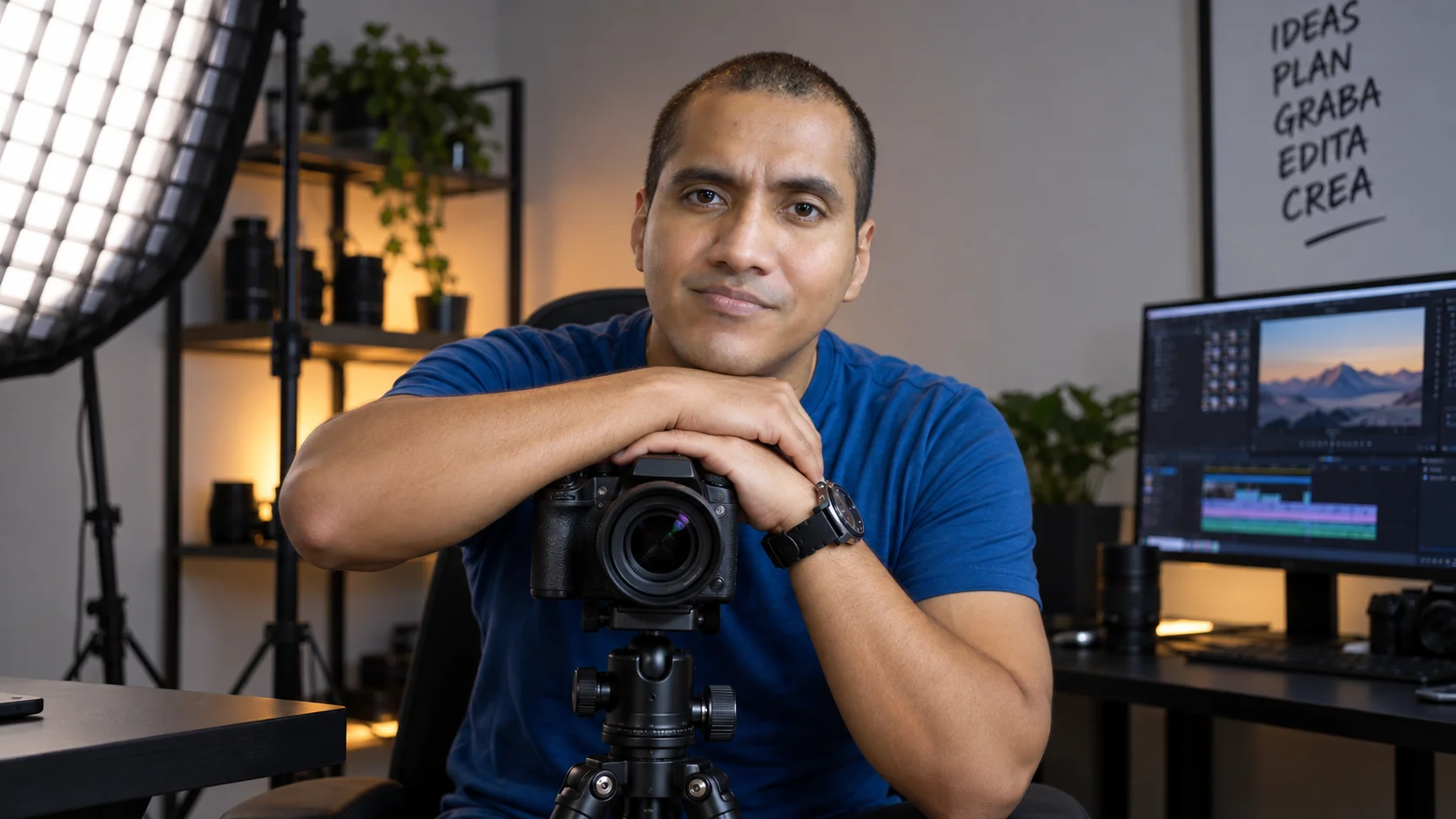 Marco Antonio Chile, productor audiovisual y editor profesional