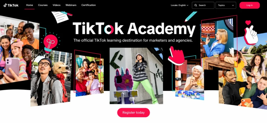 TikTok Academy: qué puedes aprender gratis sobre anuncios y contenido